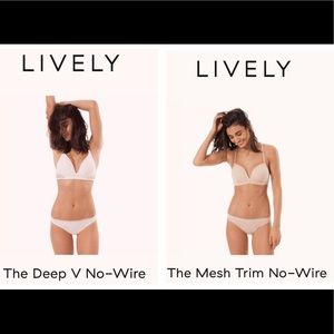 2 LIVELY Wireless Bras